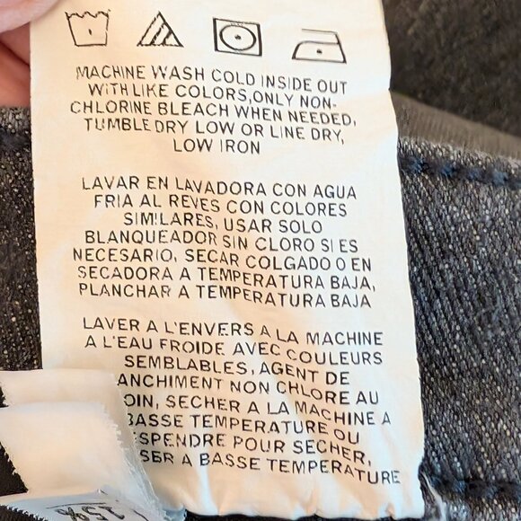 Lee Mid Rise Flare Legendary Style Jeans GRAY Size 14 Med - Picture 12 of 12